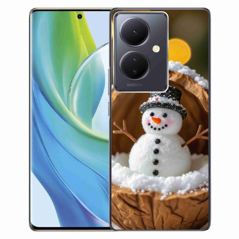 Gélový kryt mmCase na Vivo V29 Lite 5G - snehuliak 4