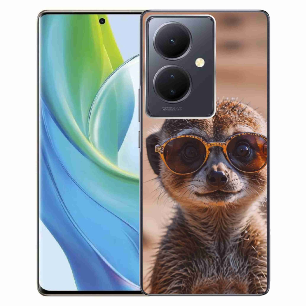 Gélový kryt mmCase na Vivo V29 Lite 5G - štýlová surikata