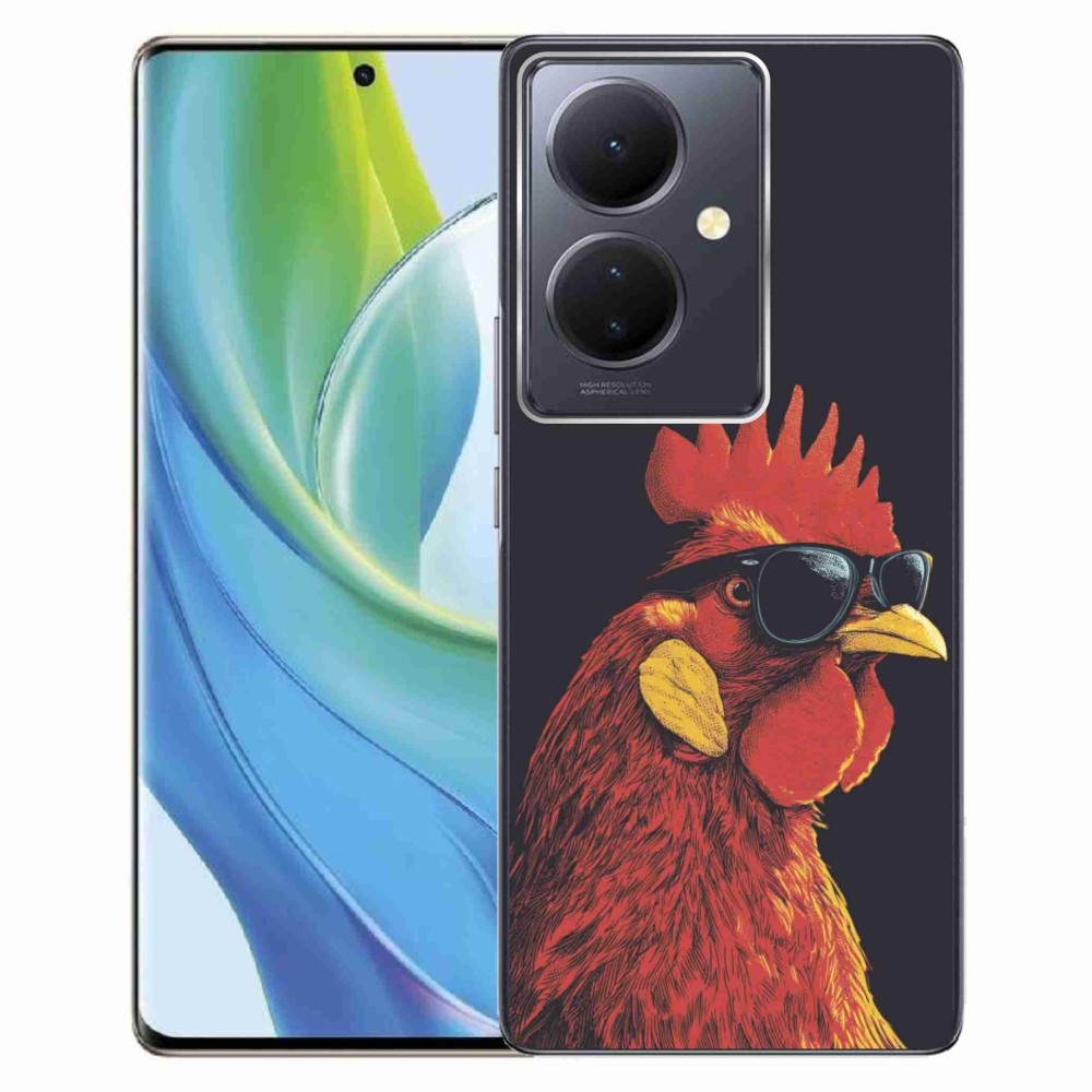 Gélový kryt mmCase na Vivo V29 Lite 5G - štýlový kohút