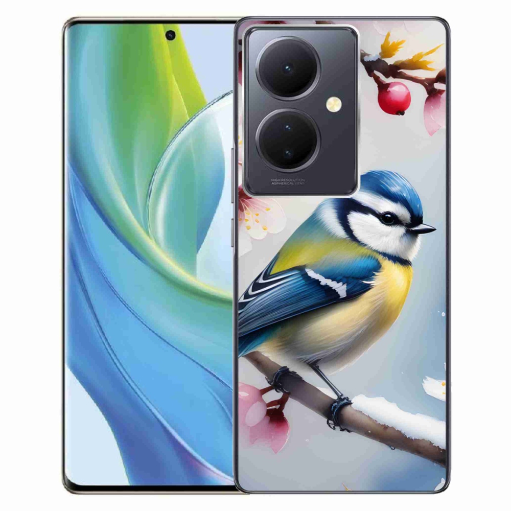 Gélový kryt mmCase na Vivo V29 Lite 5G - sýkorka