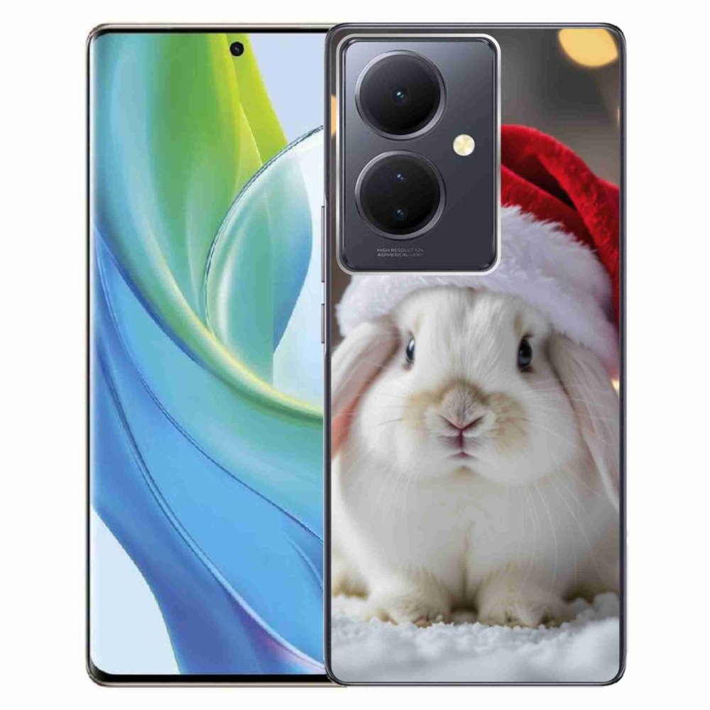 Gélový kryt mmCase na Vivo V29 Lite 5G - vianočný králik