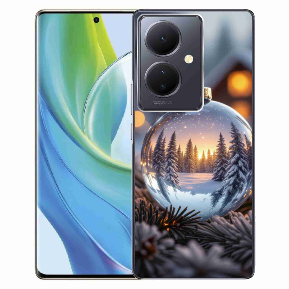 Gélový kryt mmCase na Vivo V29 Lite 5G - vianočná ozdoba
