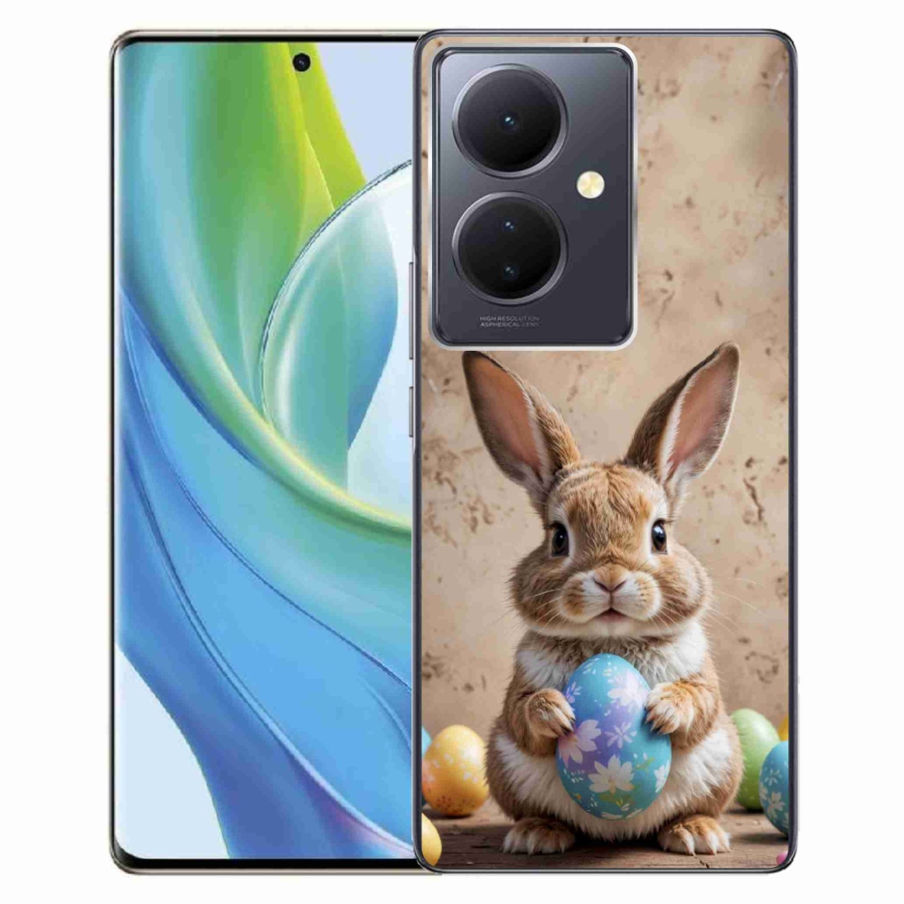 Gélový kryt mmCase na Vivo V29 Lite 5G - veľkonočný zajačik