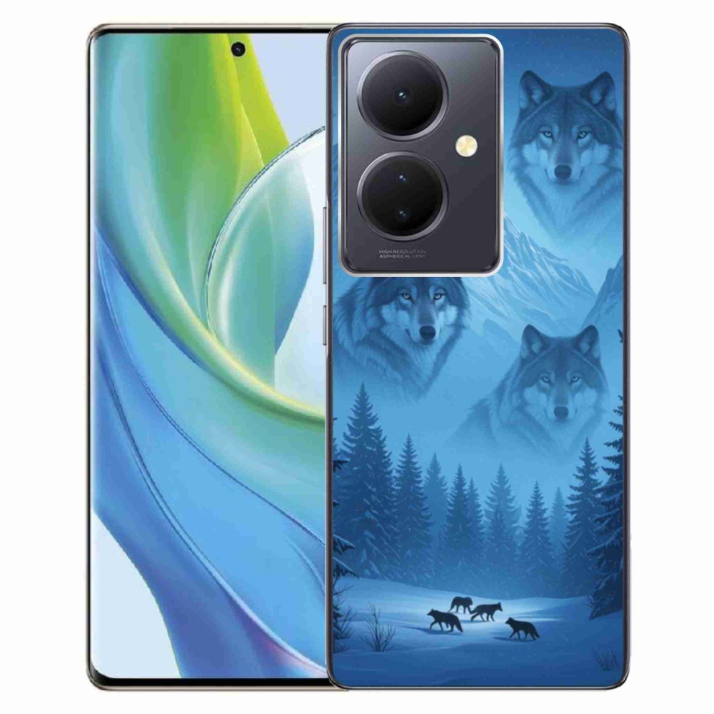 Gélový kryt mmCase na Vivo V29 Lite 5G - vlčia svorka