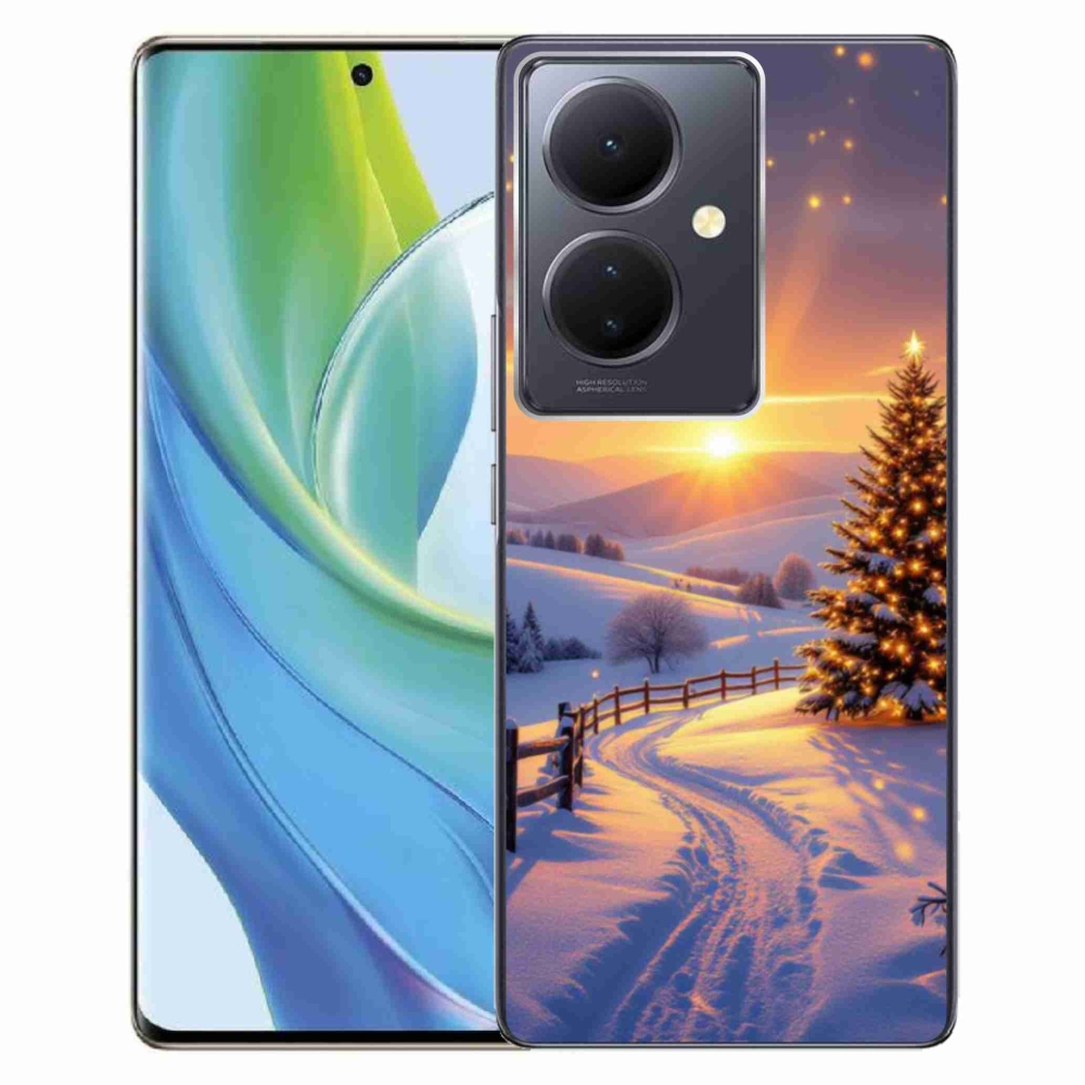 Gélový kryt mmCase na Vivo V29 Lite 5G - zimná krajina