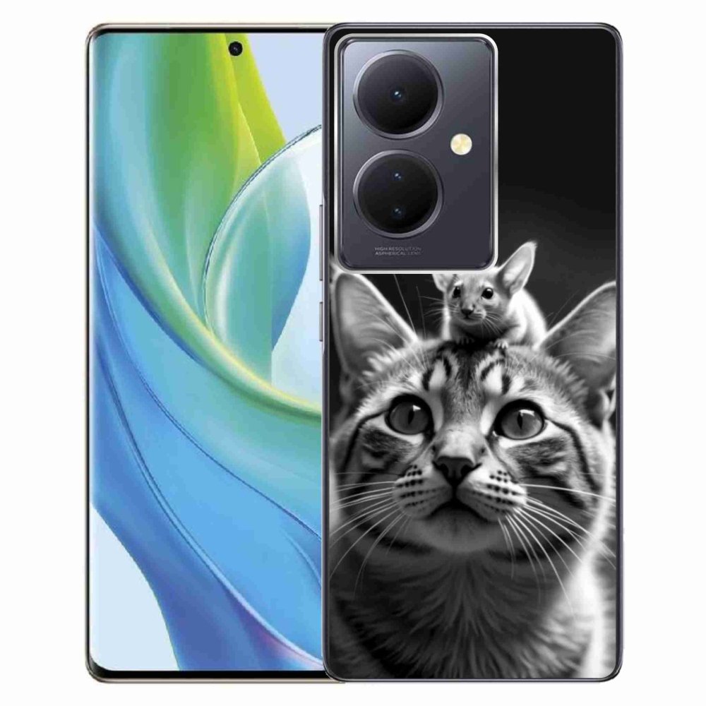 Gélový kryt mmCase na Vivo V29 Lite 5G - zvieracie priateľstvo 2