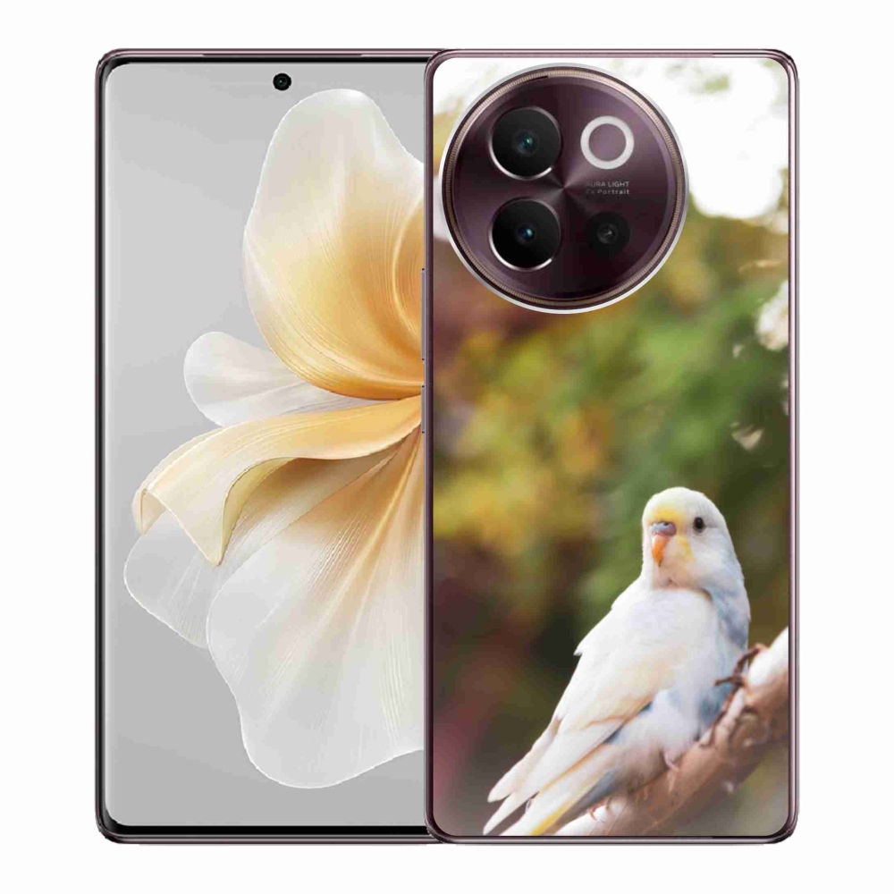 Gélový kryt mmCase na Vivo V40 Lite 5G - andulka biela