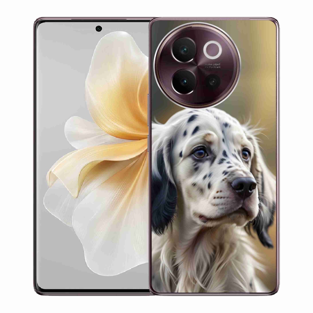 Gélový kryt mmCase na Vivo V40 Lite 5G - anglický seter