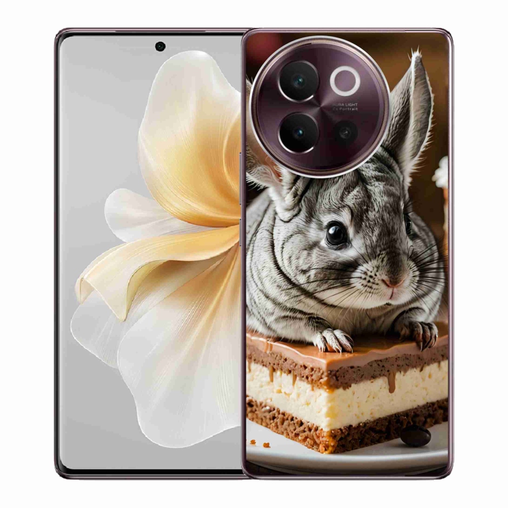 Gélový kryt mmCase na Vivo V40 Lite 5G - činčila