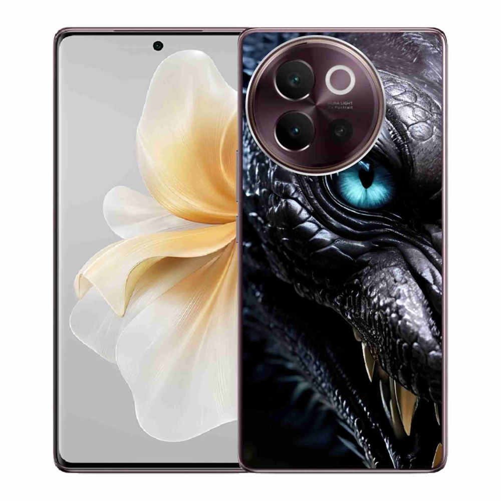 Gélový kryt mmCase na Vivo V40 Lite 5G - dračí pohľad