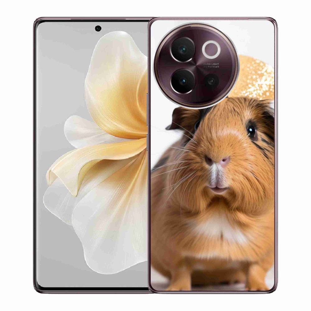 Gélový kryt mmCase na Vivo V40 Lite 5G - hnedé morča