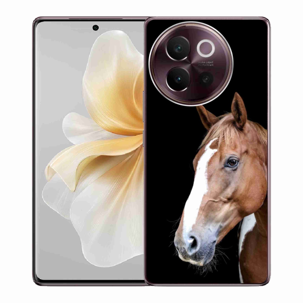 Gélový kryt mmCase na Vivo V40 Lite 5G - hnedý kôň 3