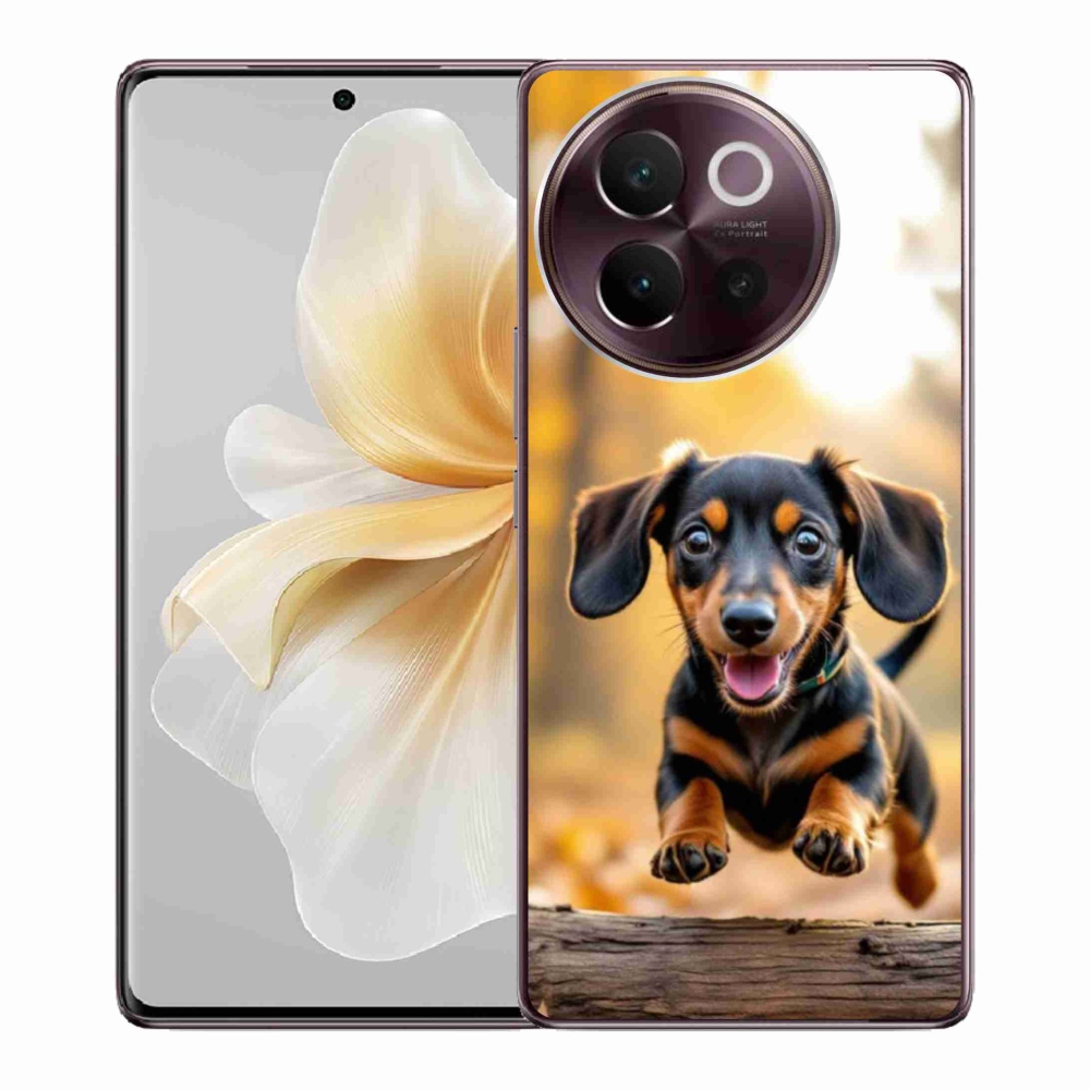 Gélový kryt mmCase na Vivo V40 Lite 5G - jazvečík 2