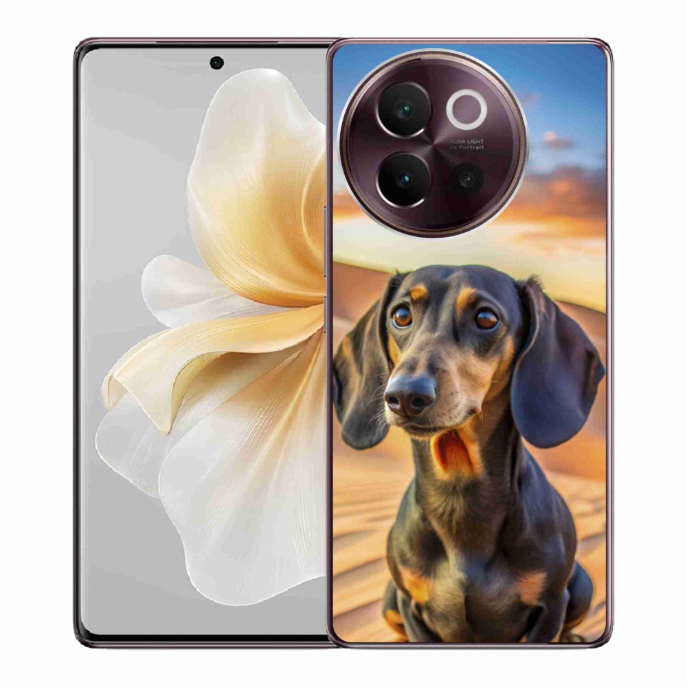 Gélový kryt mmCase na Vivo V40 Lite 5G - jazvečík 3