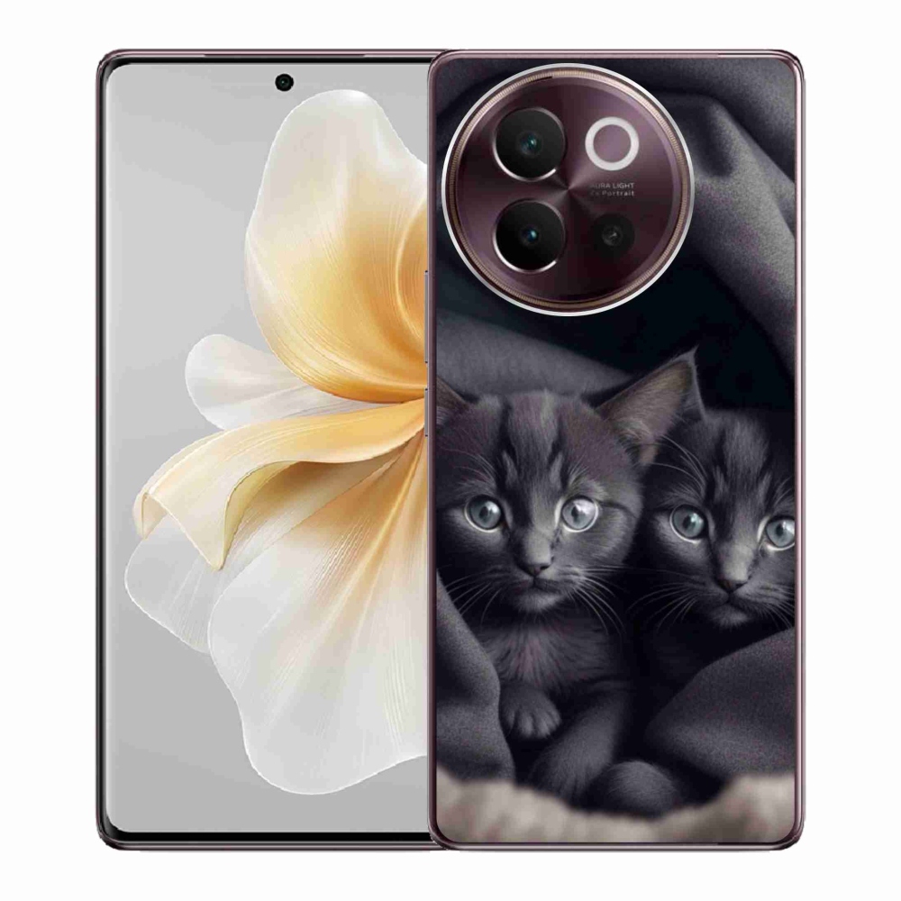 Gélový kryt mmCase na Vivo V40 Lite 5G - mačacie duo