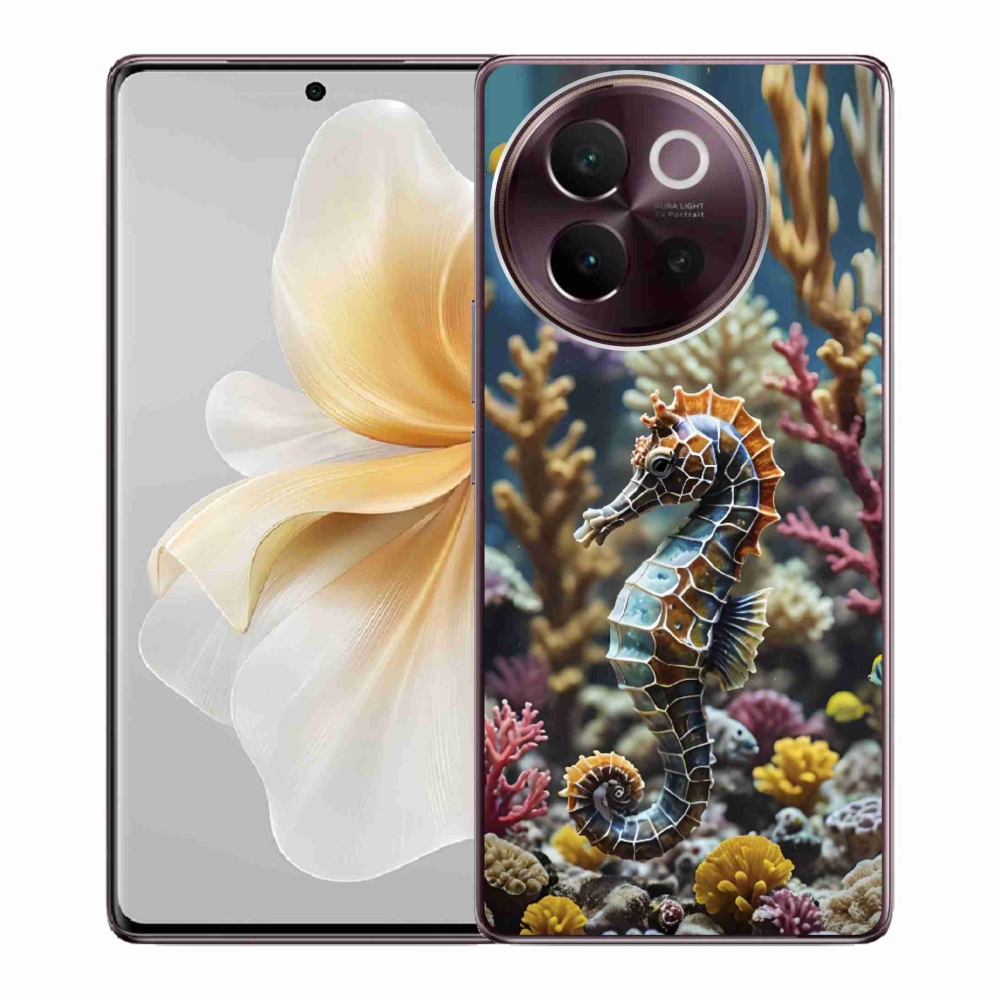 Gélový kryt mmCase na Vivo V40 Lite 5G - morský koník 2