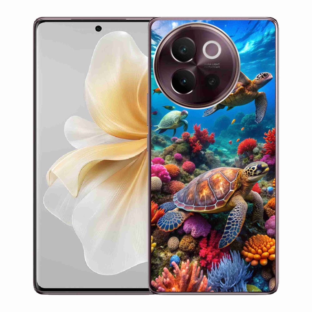 Gélový kryt mmCase na Vivo V40 Lite 5G - morský svet 2