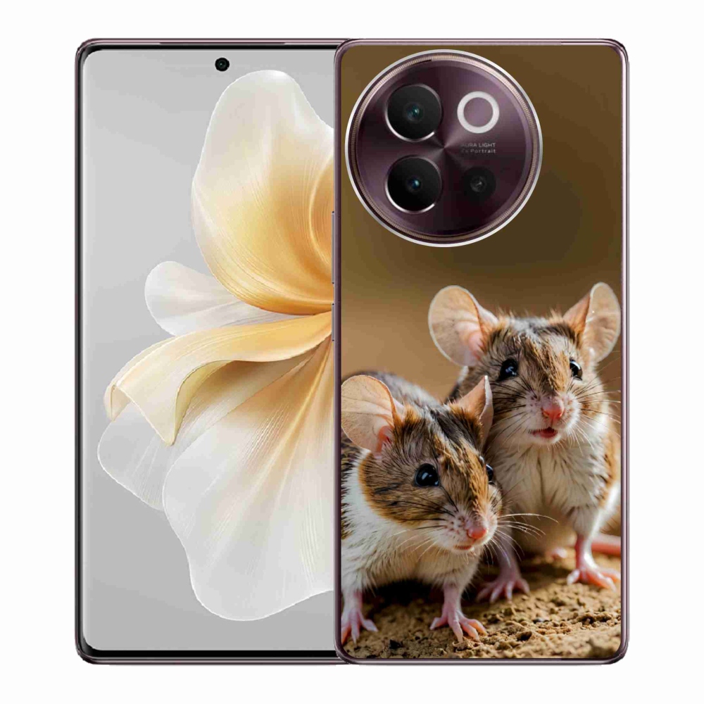 Gélový kryt mmCase na Vivo V40 Lite 5G - myší duo