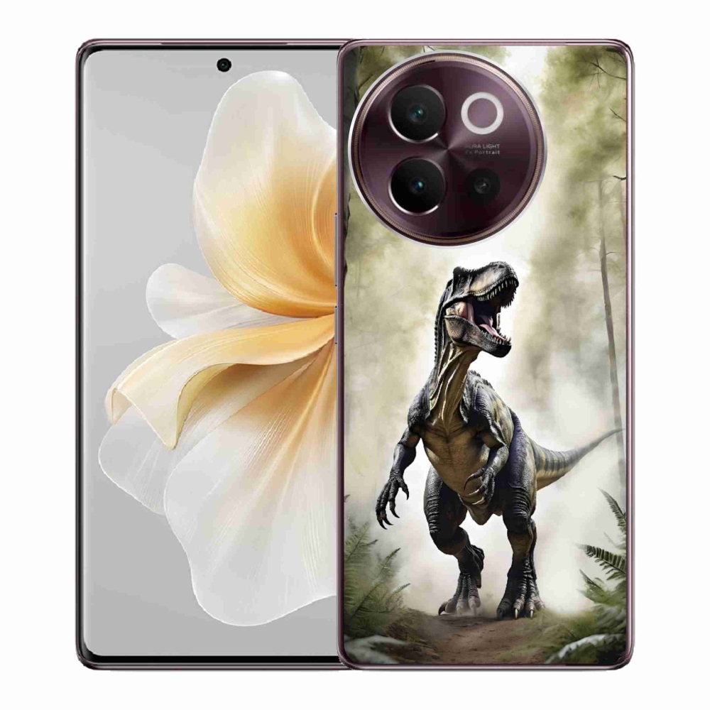 Gélový kryt mm Case na Vivo V40 Lite 5G - naštvaný T-Rex