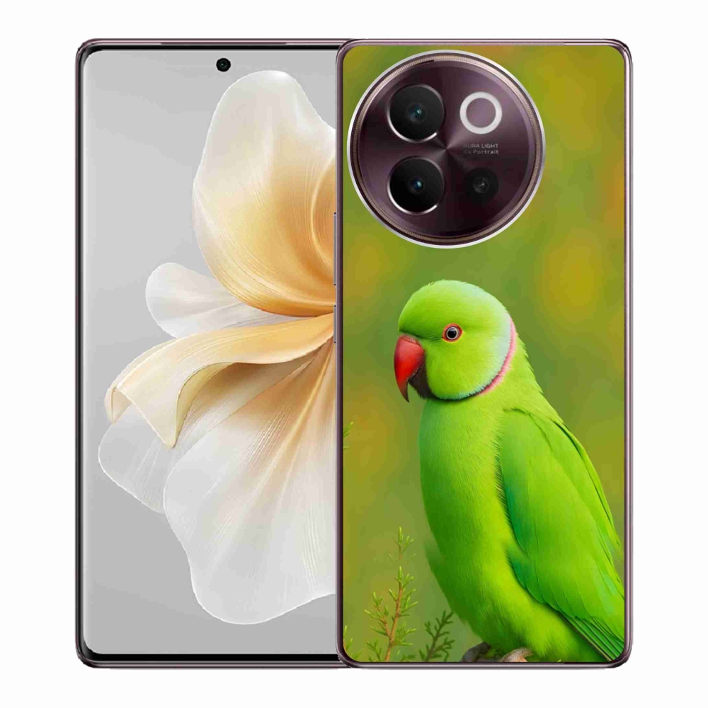 Gélový kryt mmCase na Vivo V40 Lite 5G - papagáj Alexandr 2