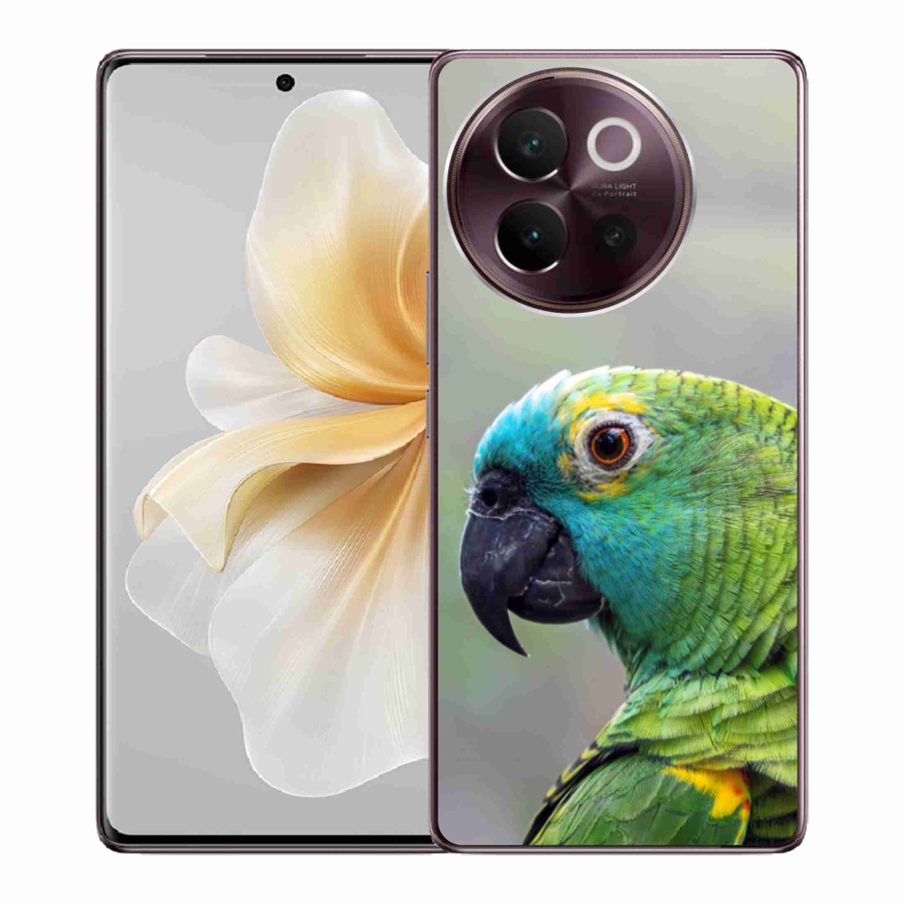 Gélový kryt mmCase na Vivo V40 Lite 5G - papagáj amazoňan