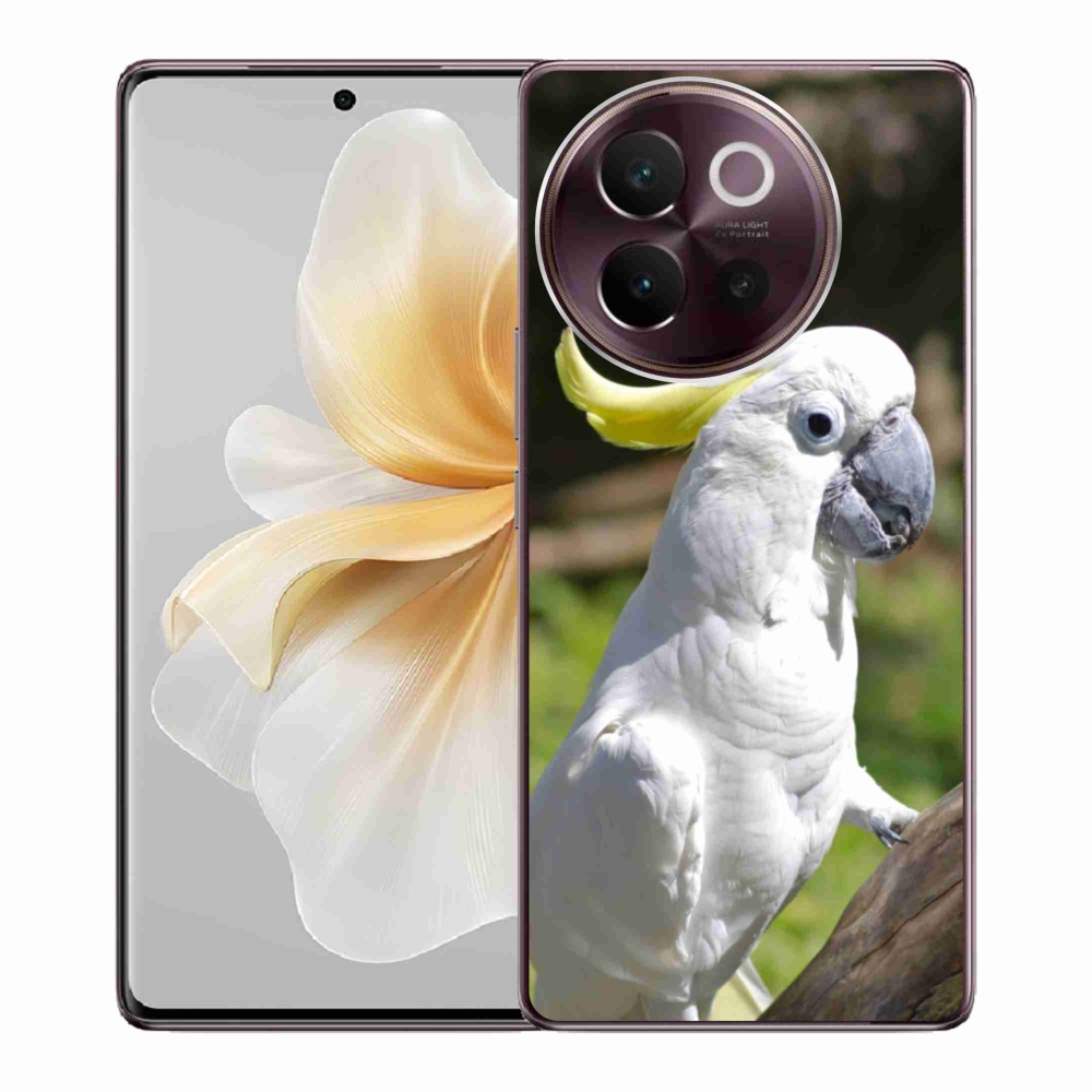 Gélový kryt mmCase na Vivo V40 Lite 5G - papagáj kakadu 2