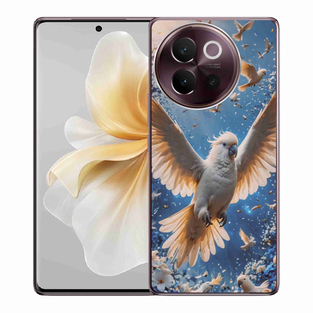 Gélový kryt mmCase na Vivo V40 Lite 5G - papagáj kakadu