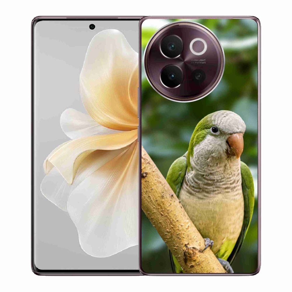 Gélový kryt mmCase na Vivo V40 Lite 5G - papagáj mníšok