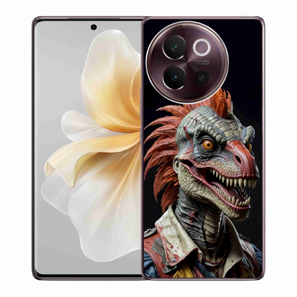 Gélový kryt mm Case na Vivo V40 Lite 5G - punk dinosaurus
