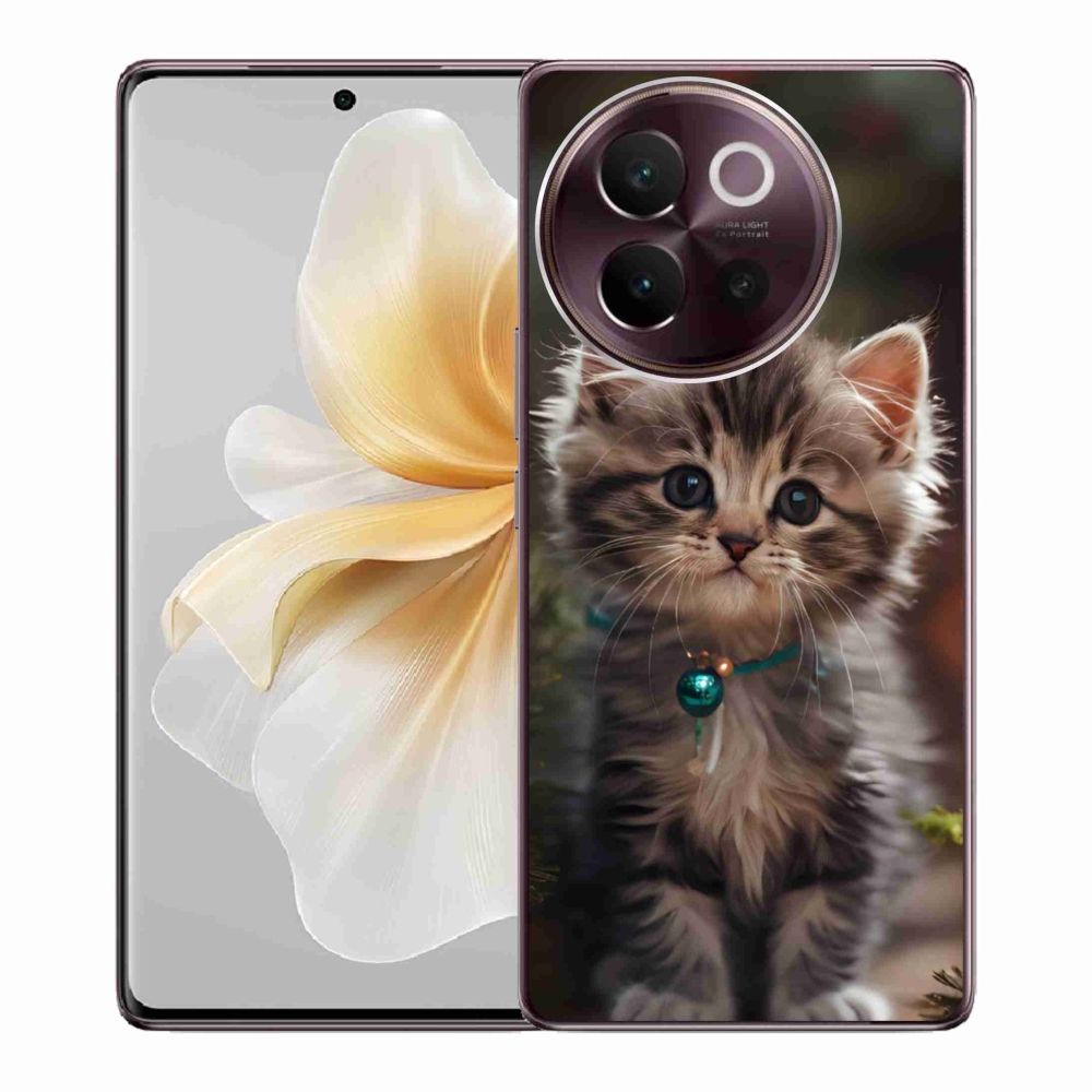 Gélový kryt mmCase na Vivo V40 Lite 5G - roztomilé mačiatko 11