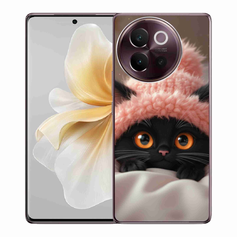 Gélový kryt mmCase na Vivo V40 Lite 5G - roztomilé mačiatko 7