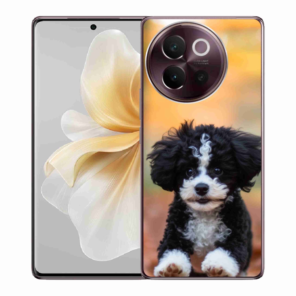 Gélový kryt mmCase na Vivo V40 Lite 5G - roztomilé šteňa 2