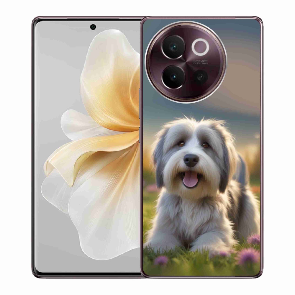 Gélový kryt mmCase na Vivo V40 Lite 5G - roztomilý havanský psík