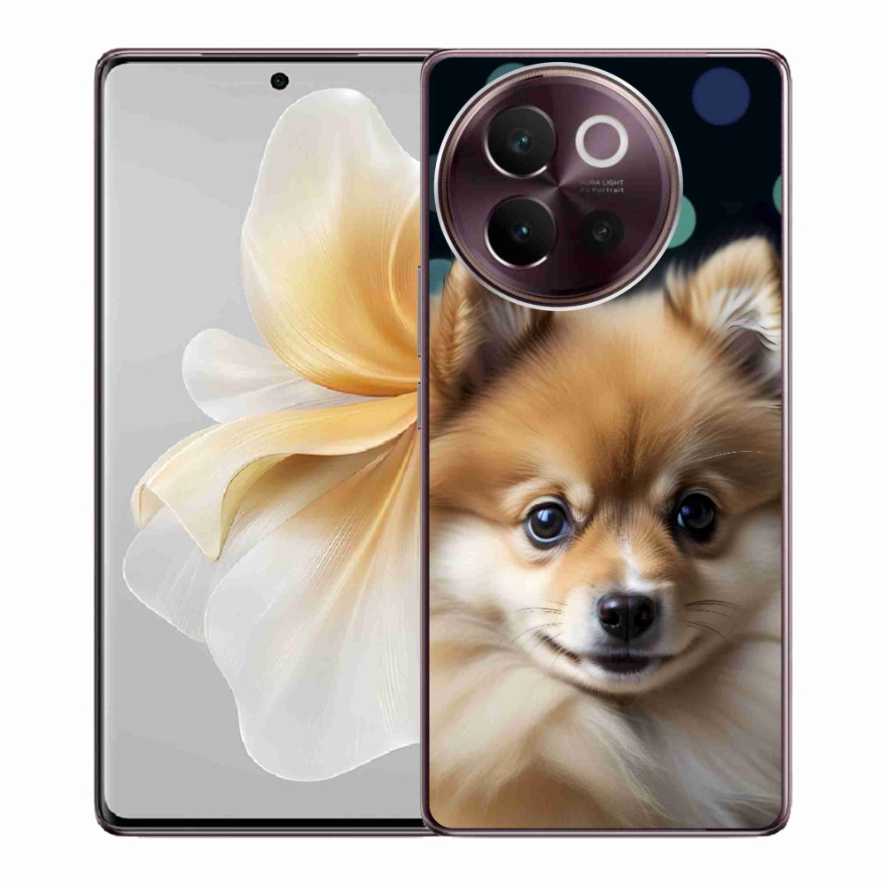 Gélový kryt mmCase na Vivo V40 Lite 5G - roztomilý pomeranian