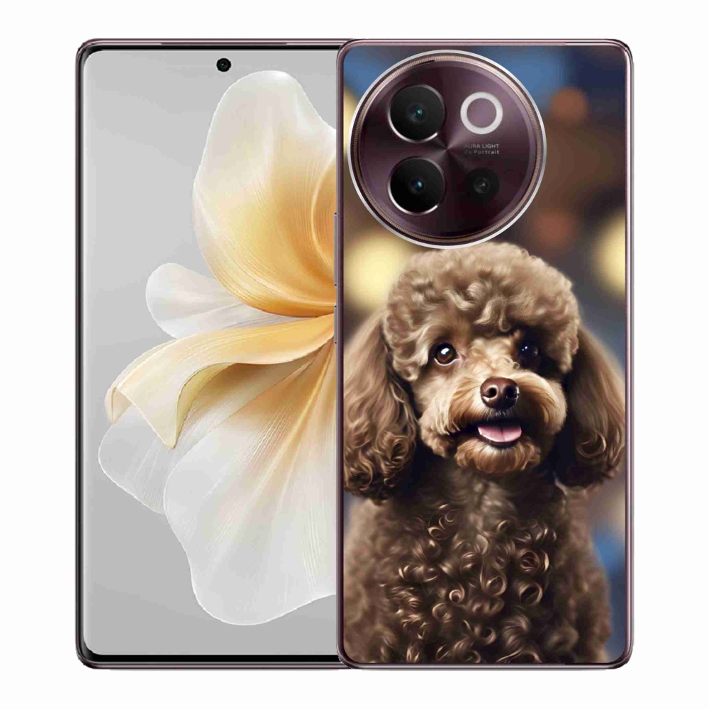 Gélový kryt mmCase na Vivo V40 Lite 5G - roztomilý pudel