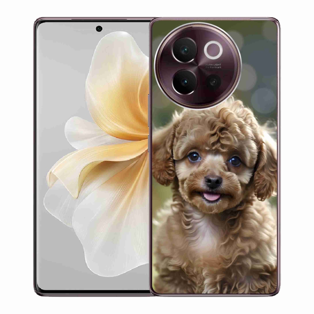 Gélový kryt mmCase na Vivo V40 Lite 5G - roztomilý pudel