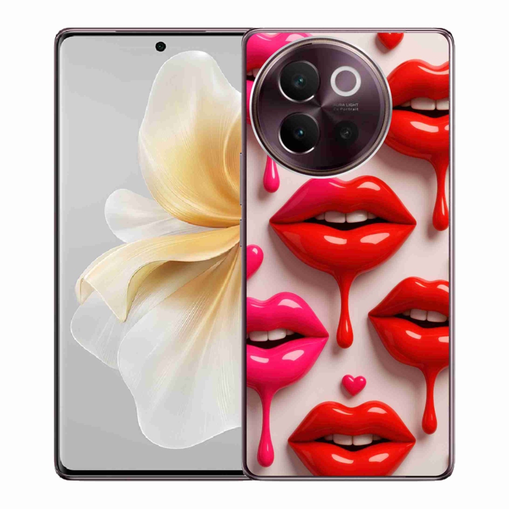 Gélový kryt mmCase na Vivo V40 Lite 5G - pery 2