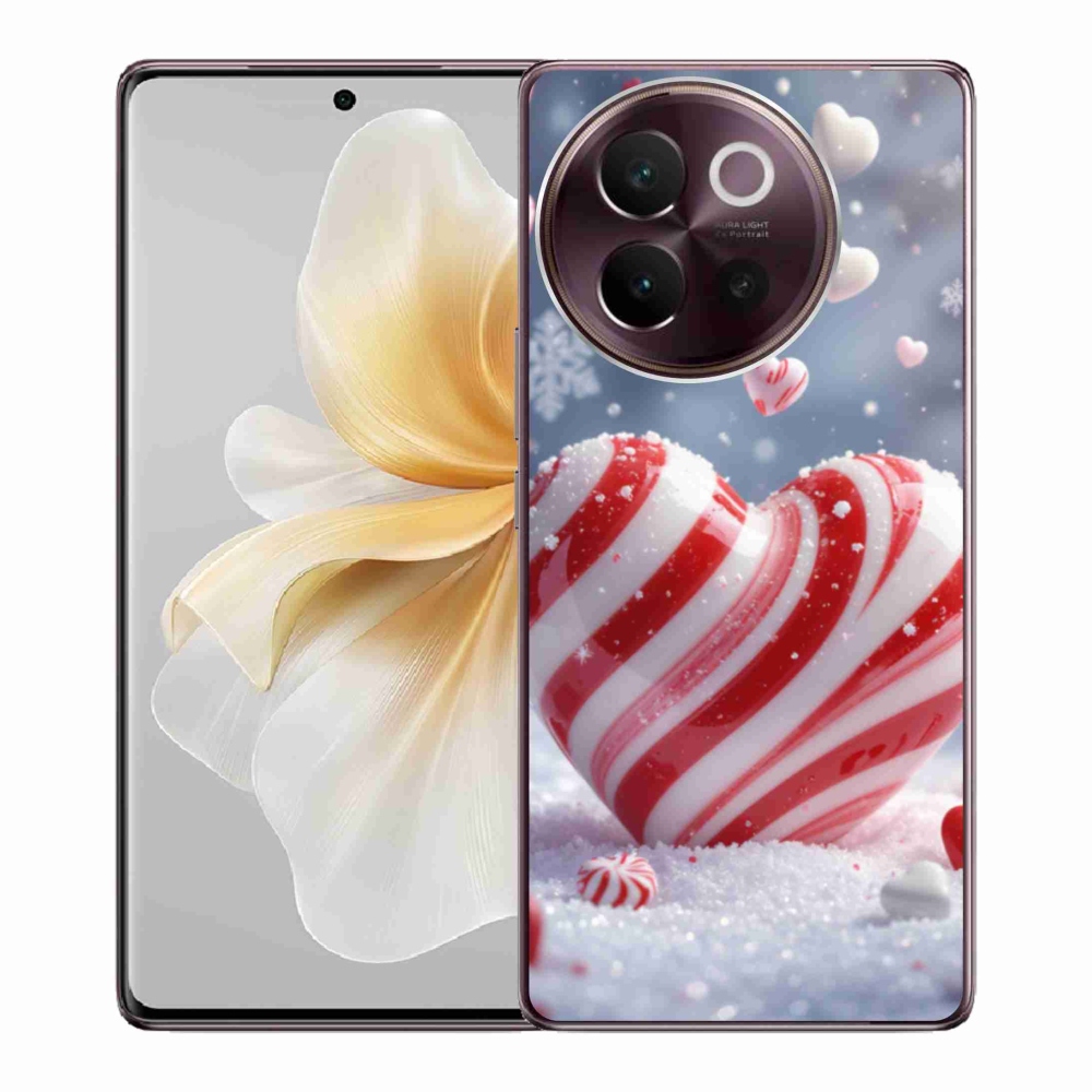 Gélový kryt mmCase na Vivo V40 Lite 5G - sladké srdce