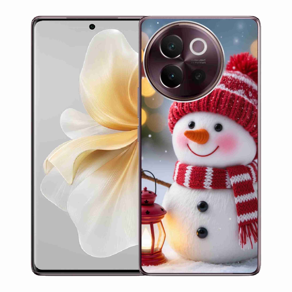Gélový kryt mmCase na Vivo V40 Lite 5G - snehuliak 2