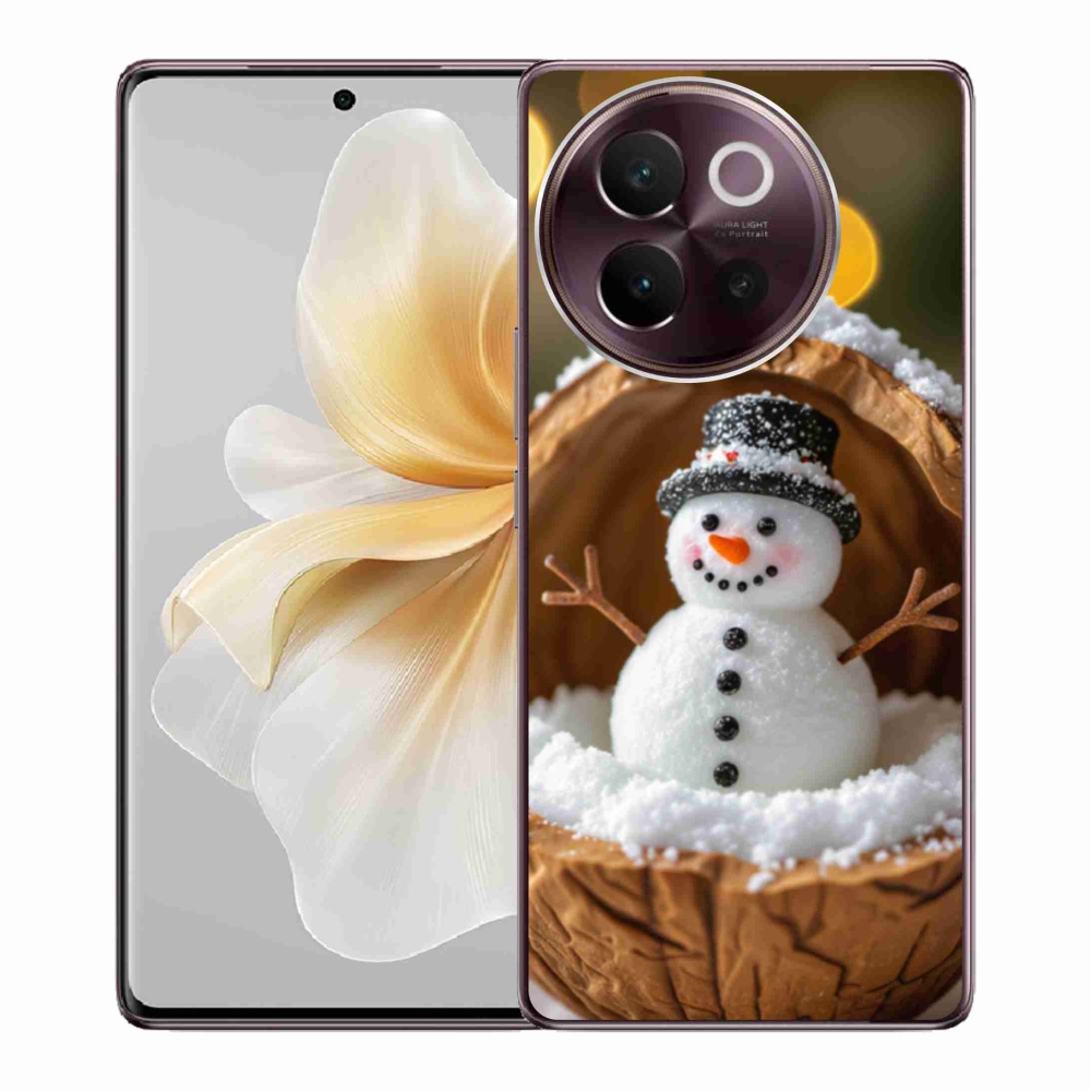Gélový kryt mmCase na Vivo V40 Lite 5G - snehuliak 4