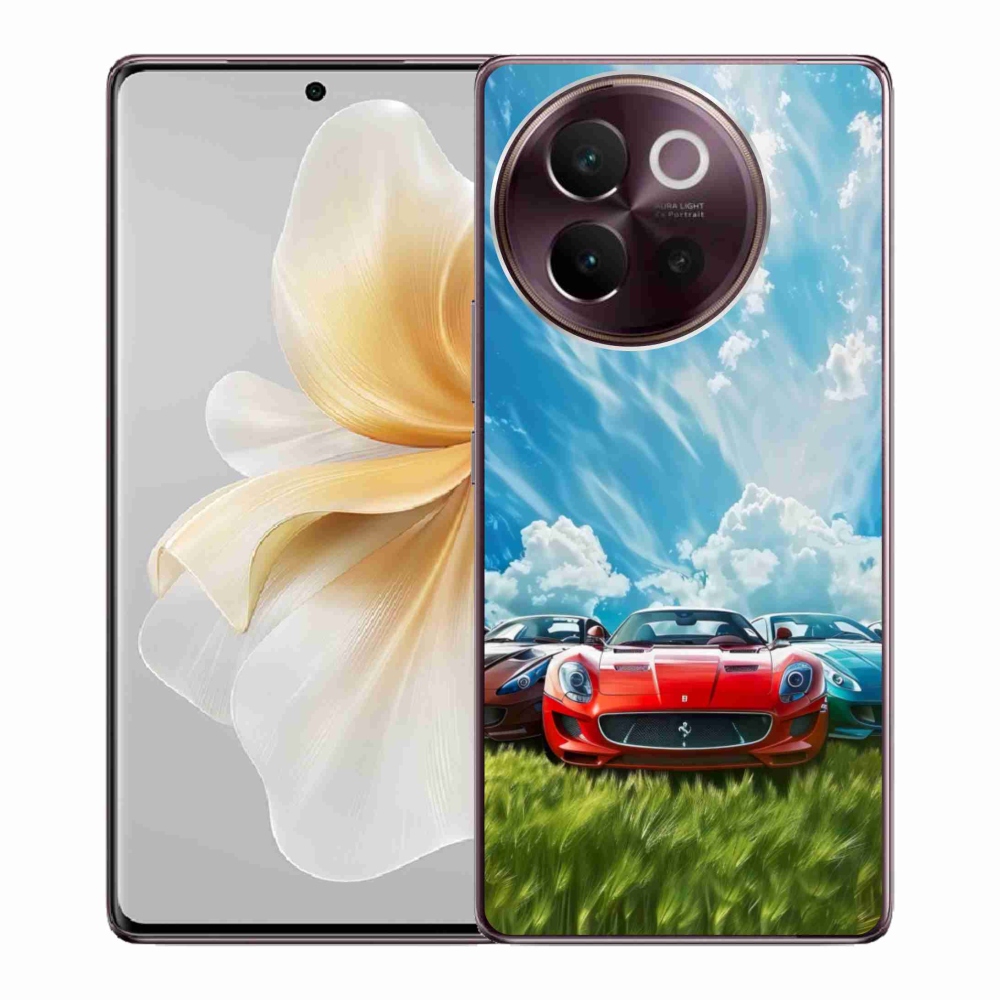 Gélový kryt mmCase na Vivo V40 Lite 5G - športové vozidlá