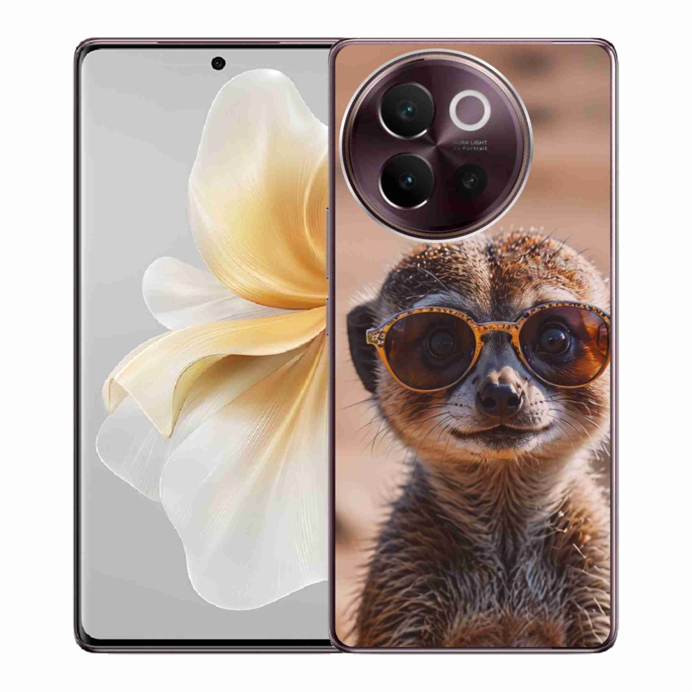 Gélový kryt mmCase na Vivo V40 Lite 5G - štýlová surikata