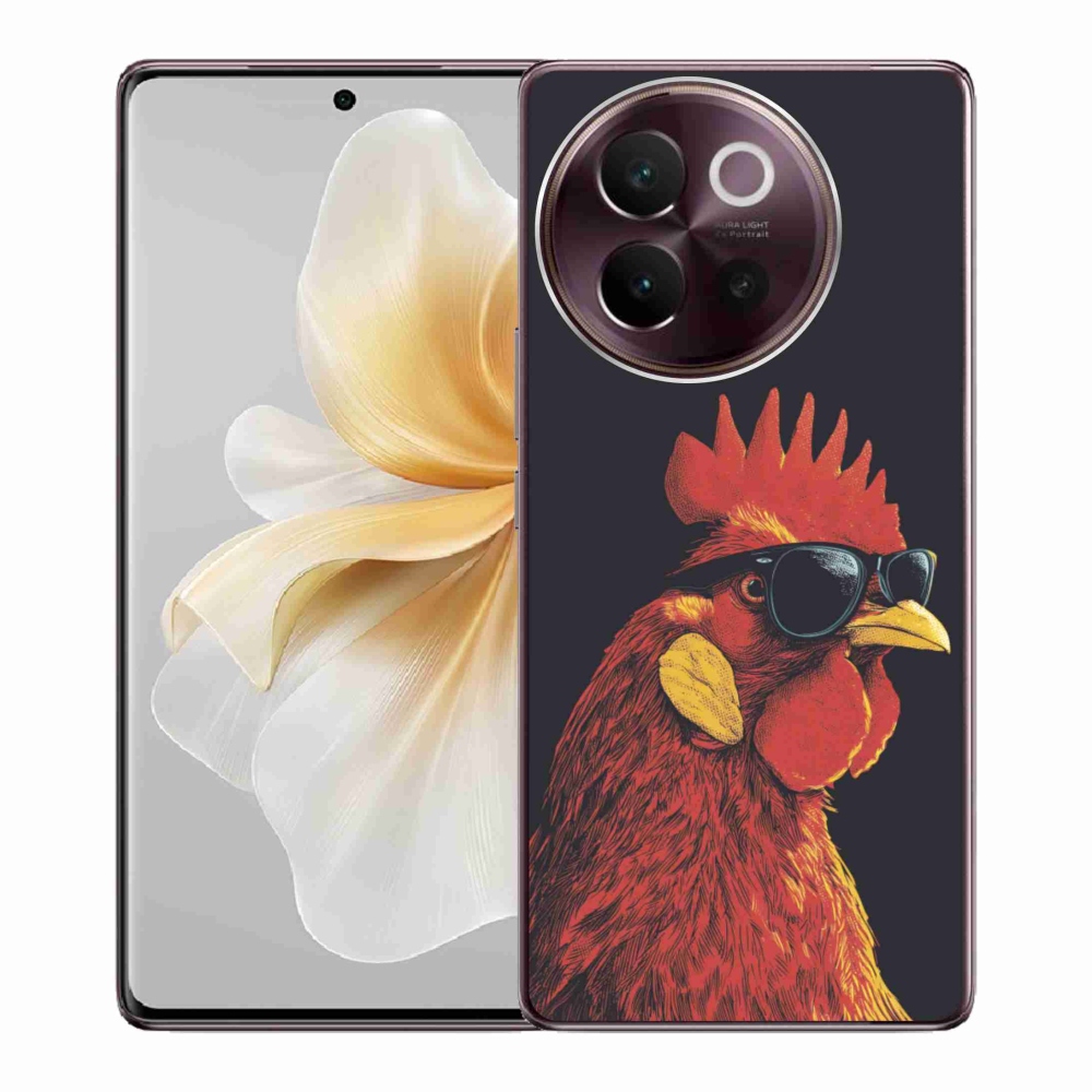 Gélový kryt mmCase na Vivo V40 Lite 5G - štýlový kohút