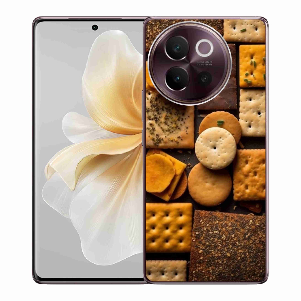 Gélový kryt mmCase na Vivo V40 Lite 5G - sušienky