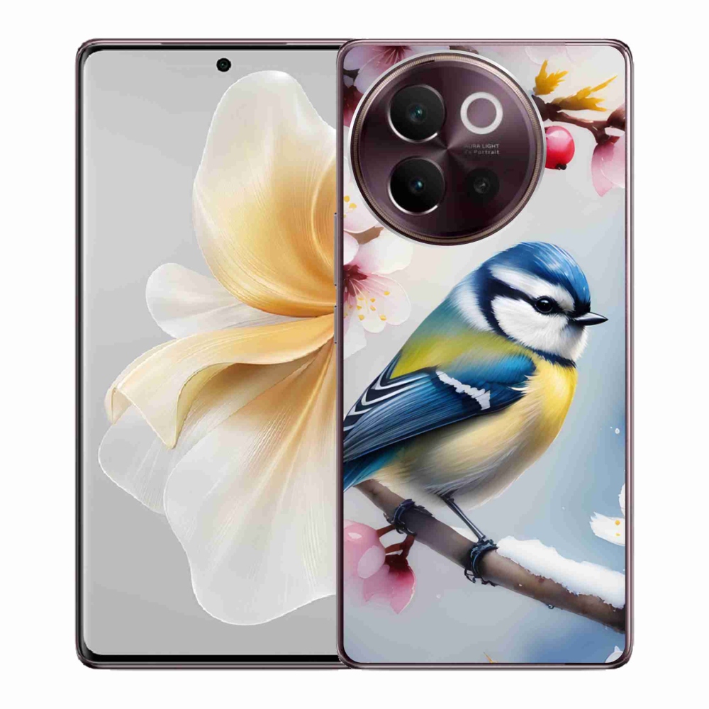 Gélový kryt mmCase na Vivo V40 Lite 5G - sýkorka