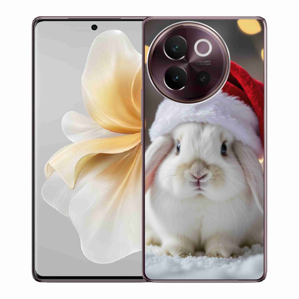 Gélový kryt mmCase na Vivo V40 Lite 5G - vianočný králik
