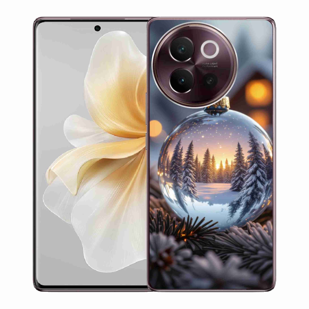 Gélový kryt mmCase na Vivo V40 Lite 5G - vianočná ozdoba