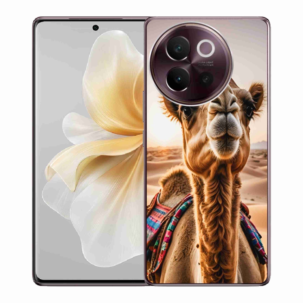 Gélový kryt mmCase na Vivo V40 Lite 5G - ťava