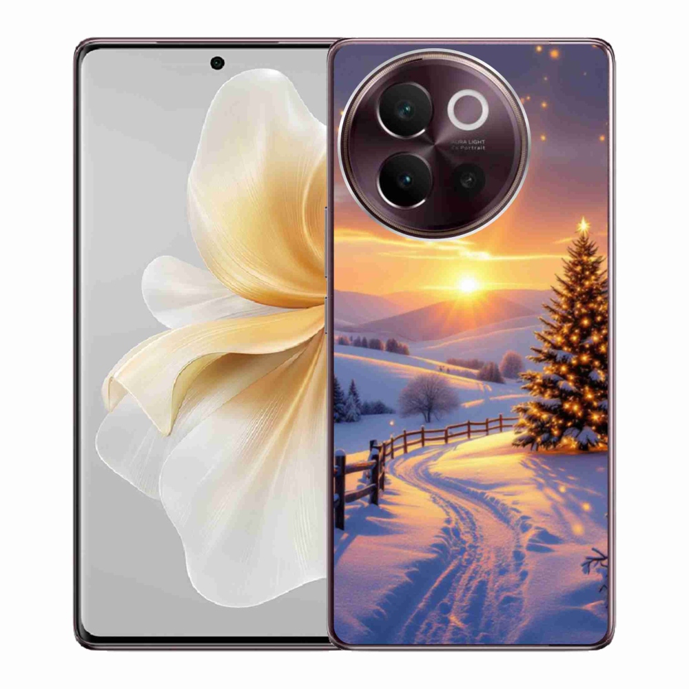 Gélový kryt mmCase na Vivo V40 Lite 5G - zimná krajina