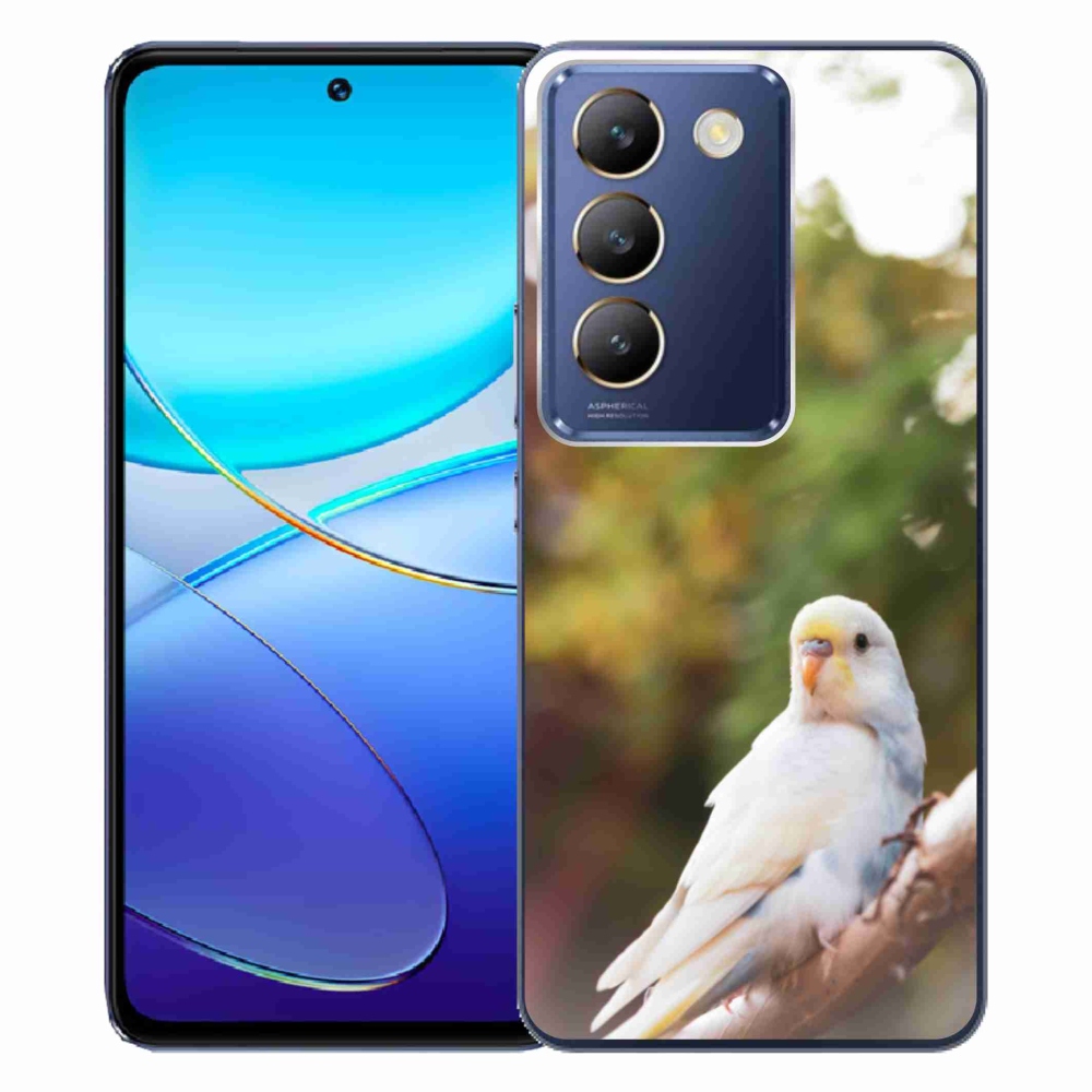 Gélový kryt mmCase na Vivo V40 SE/5G - andulka biela